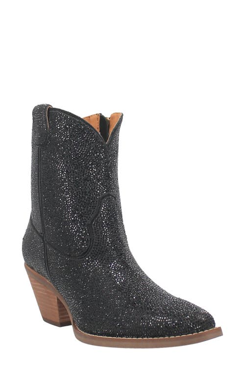 Rhinestone Cowgirl Western Boot in Black