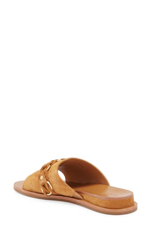 Rag & Bone Beau Chain Slide Sandal In Tobaccosd