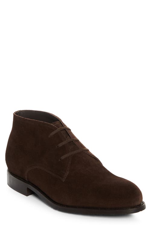 Shop Jm Weston Edouard Derby In Dark Brown