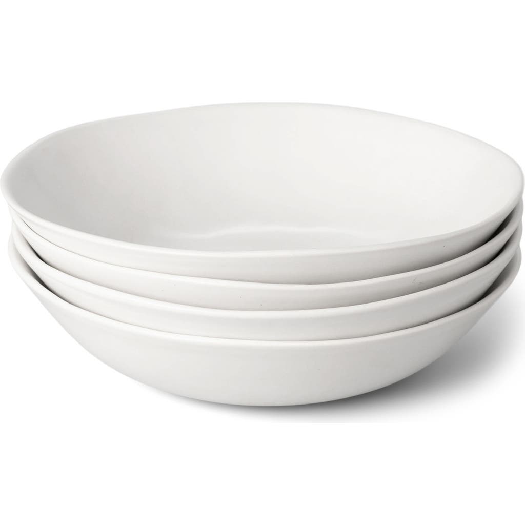 Fable The Pasta Set Of 4 Bowls In White