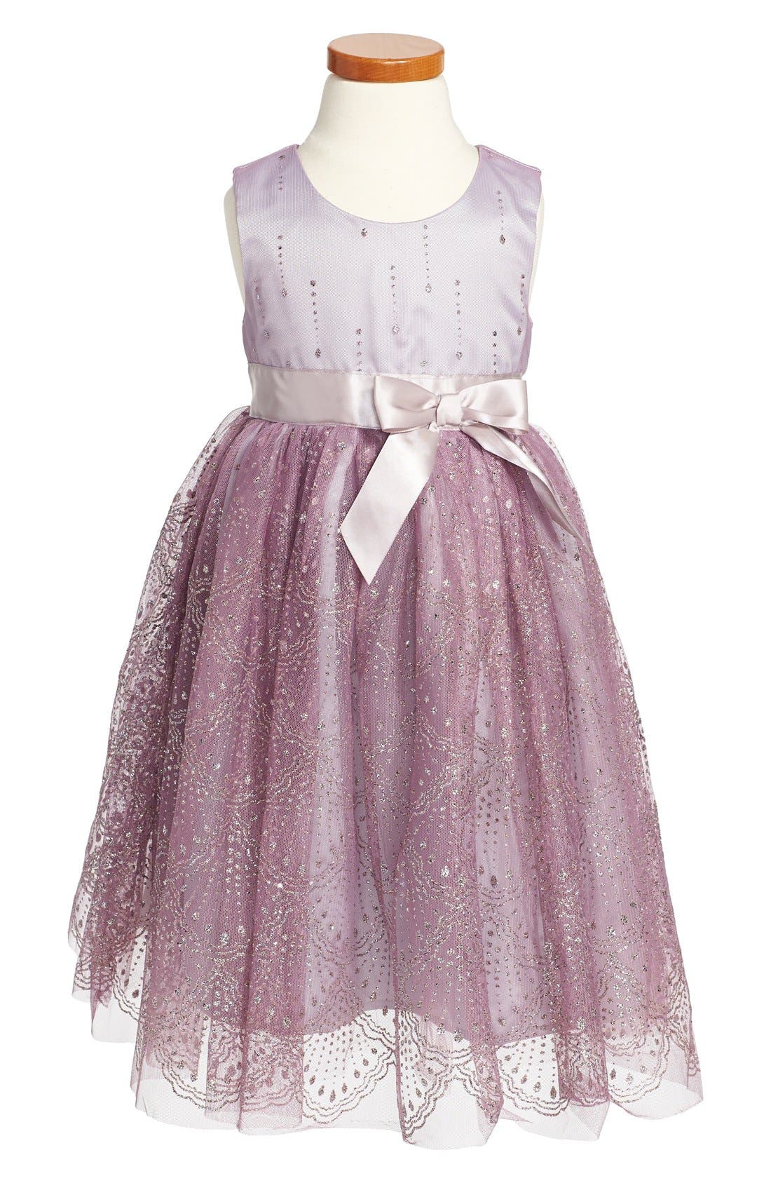 Zunie Glitter Tulle Dress (Toddler Girls & Little Girls) Nordstrom