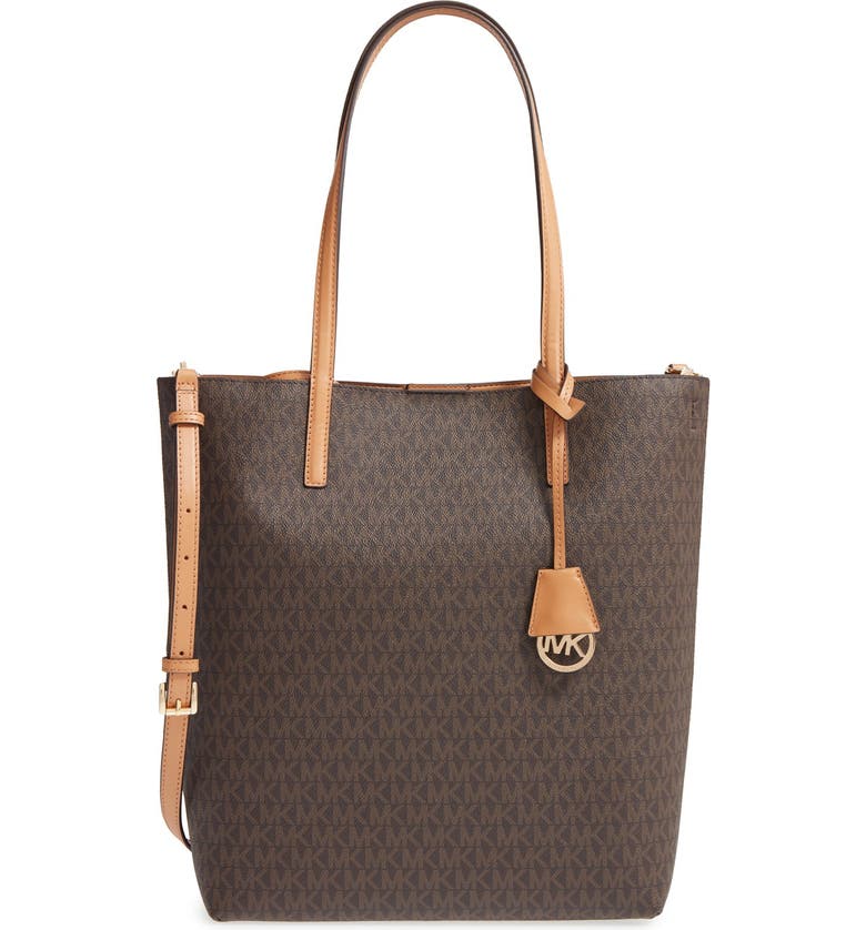 MICHAEL Michael Kors 'Large Hayley' Faux Leather Tote | Nordstrom