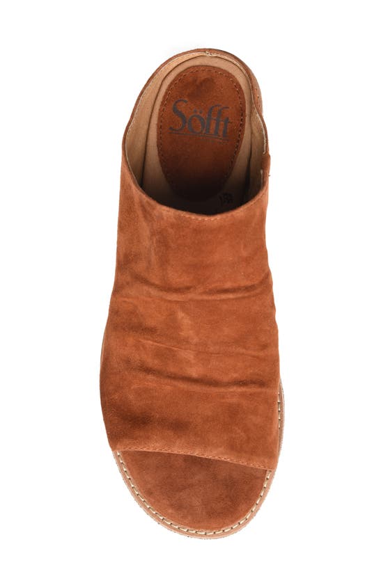 Shop Söfft Netta Slide Sandal In Luggage