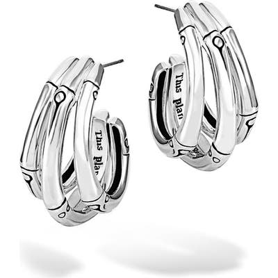 John Hardy Bamboo Small Hoop Earrings