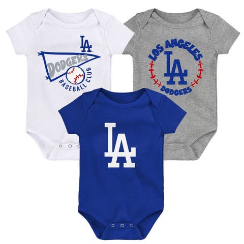 Los Angeles Dodgers Baby Infant White Home Jersey - 24 Months