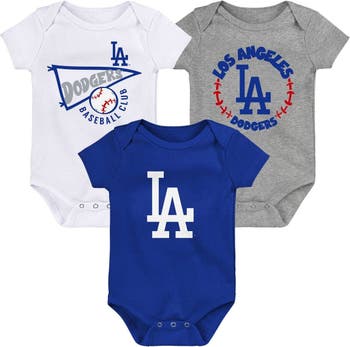 Outerstuff Infant Royal/White/Heather Gray Los Angeles Dodgers