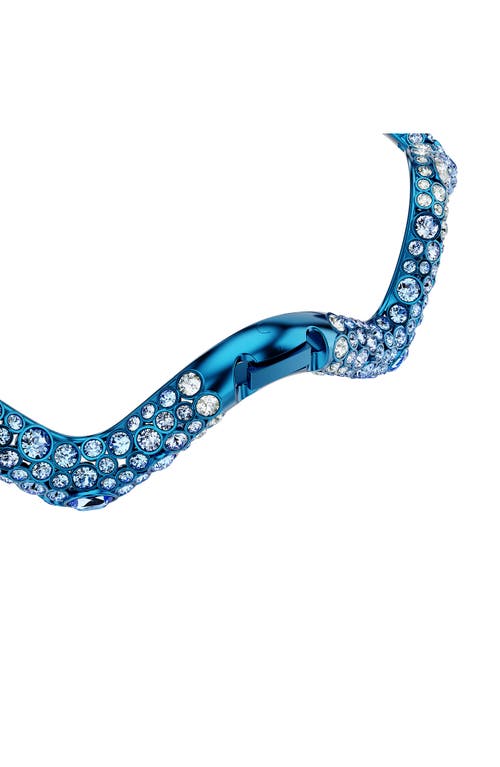 Shop Swarovski Sublima Choker Necklace In Blue