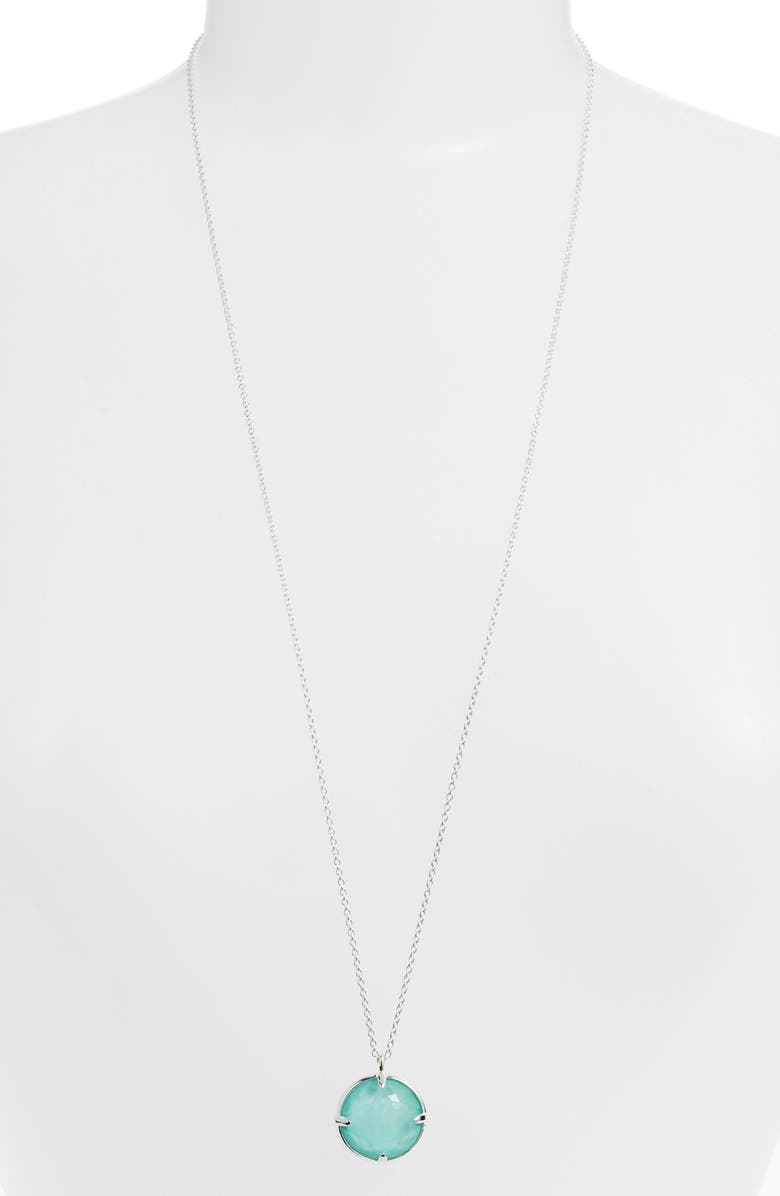 IPPOLITA Rock Candy Pendant Necklace, Main, color, BLUE