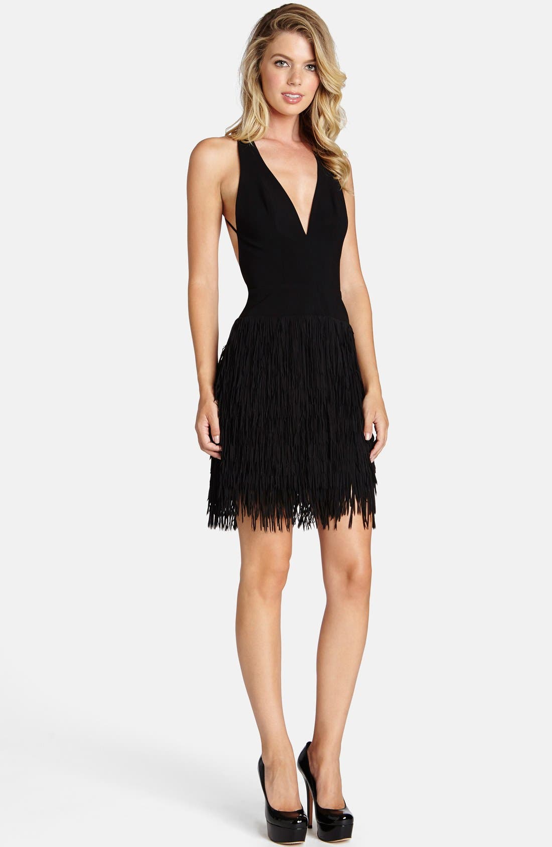 dress the population fringe dress