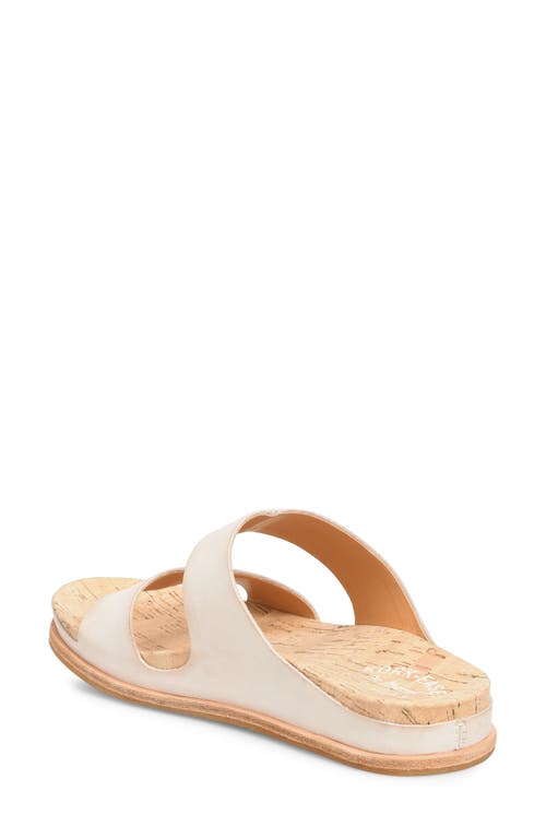 Kork-ease Tutsi Slide Sandal In Natural Leather