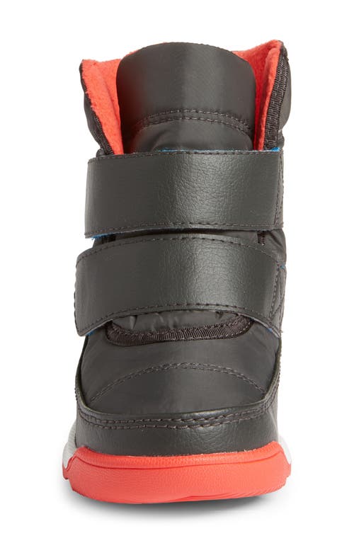 Shop Sorel Whitney™ Ii Short Waterproof Insulated Boot In Jet/poppy Red