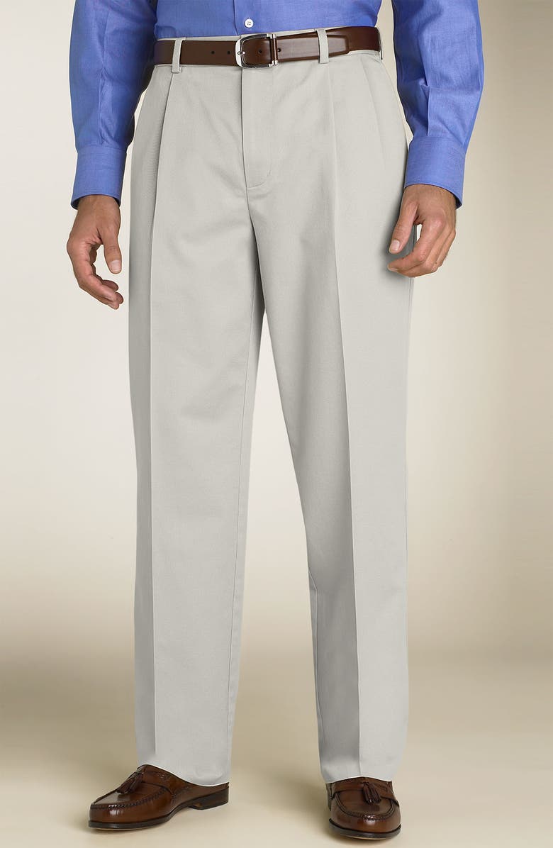 Nordstrom Smartcare™ Double Pleated Pants | Nordstrom