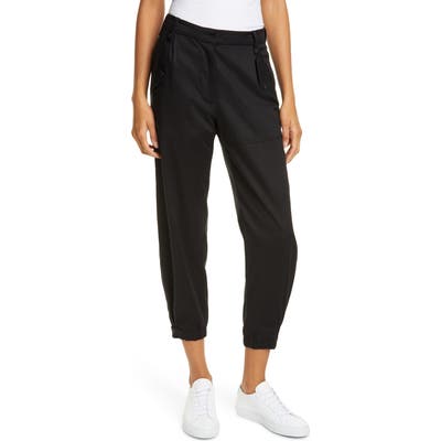 Nili Lotan Arliss Cargo Pants, Black