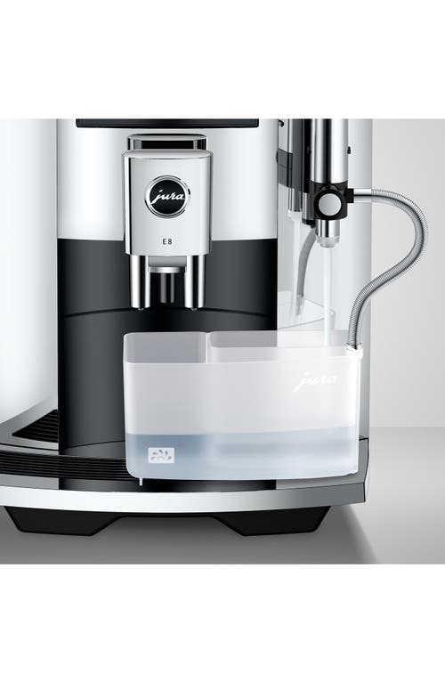 Jura E8 Automatic Coffee Machine In Chrome In Chrome