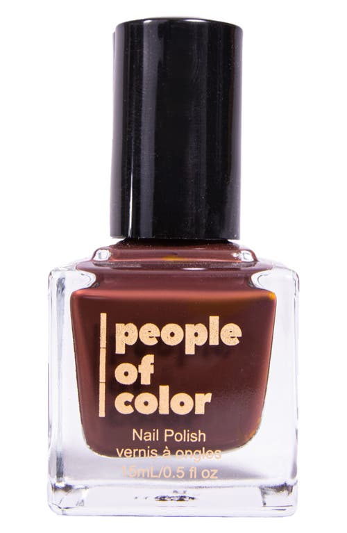 Mother of Earth Nail Polish in Dark Brown