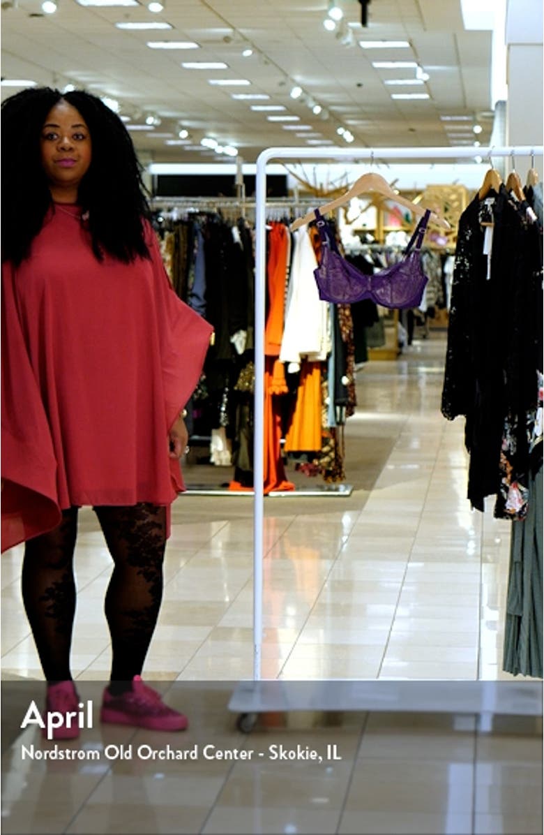 Lacy Underwire Full Coverage Bra, sales video thumbnail