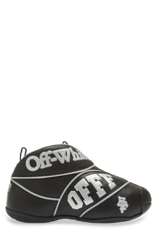 Shop Off-white The Baller Basketball Shoe In Black/silver