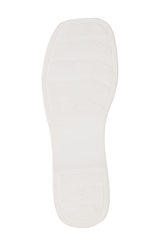 Olivia Miller Dreamer Slide Sandal In White