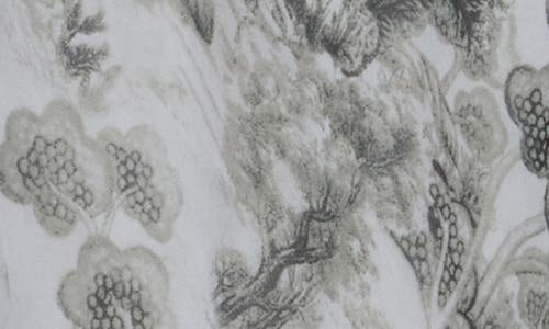 Elie Elie Tahari Print Bias Skirt In Ivory Foliage Autumn