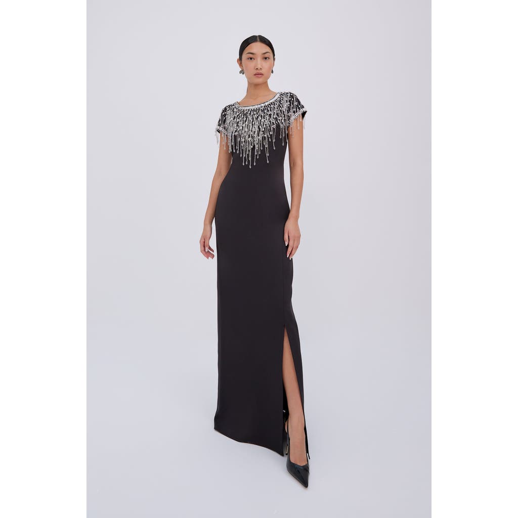 Raishma Joyce Gown In Brown