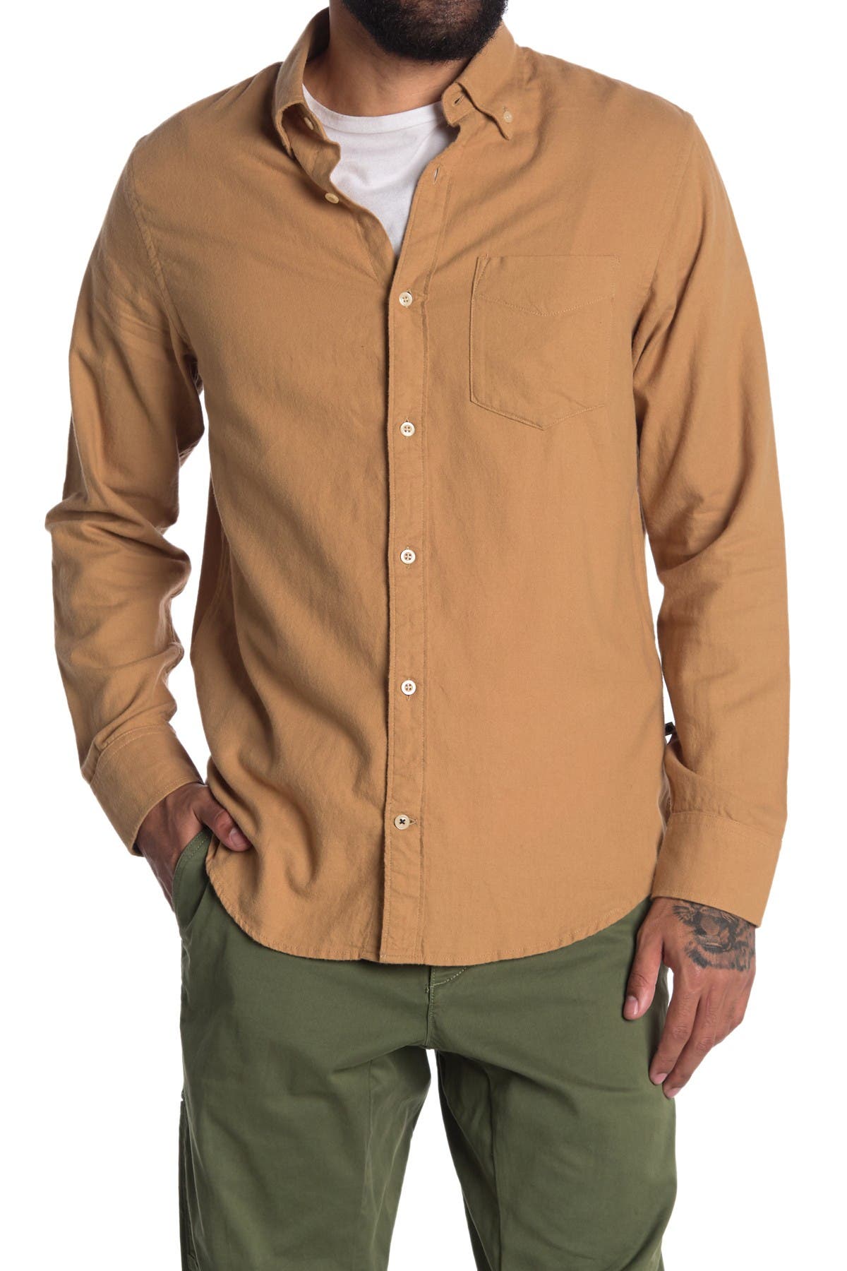 Nn07 Levon Patch Pocket Regular Fit Shirt Nordstrom Rack