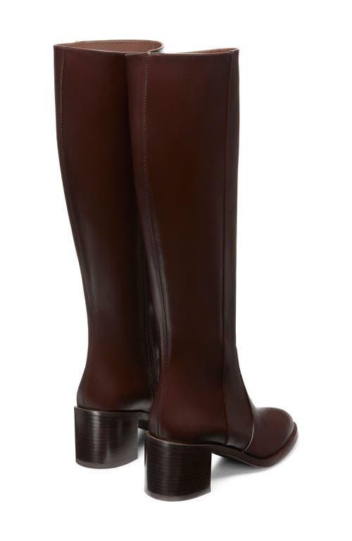 Shop Stuart Weitzman Esme Knee Hight Boot (women)<br /> In Dark Brown Leather