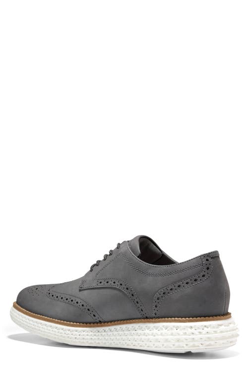 Shop Cole Haan Original Grand 2.0 Wingtip Oxford In Magnet