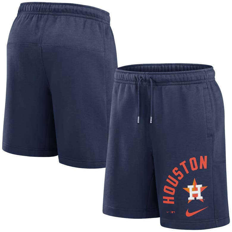 Shop Nike Navy Houston Astros Arched Kicker Shorts