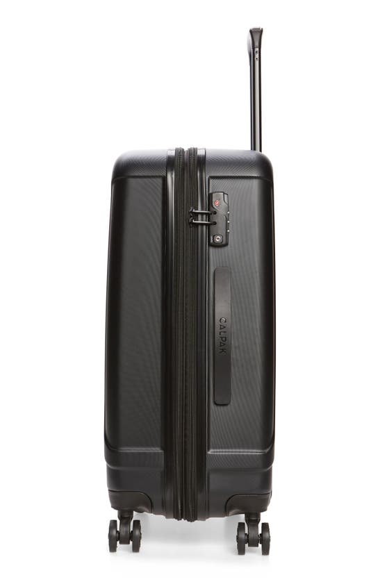 Shop Calpak Romer 24" Hardside Expandable Spinner Suitcase In Black