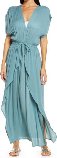 Illa Eyelet Maxi Dress Coverup by Elan – ish Boutique