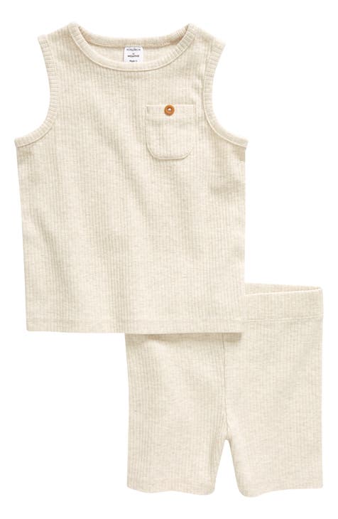 Rib Tank Top & Shorts Set (Baby)