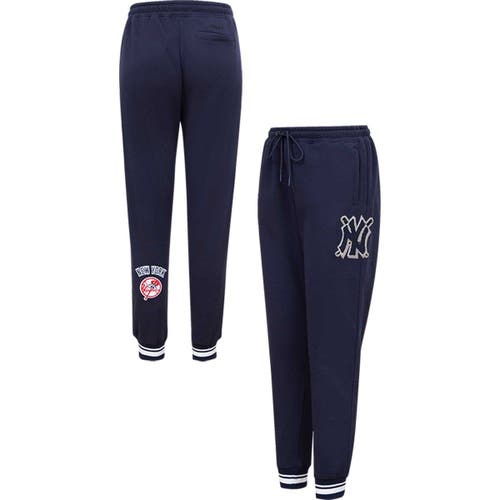 Women's Pro Standard Navy New York Yankees Mash Up Sweatpants