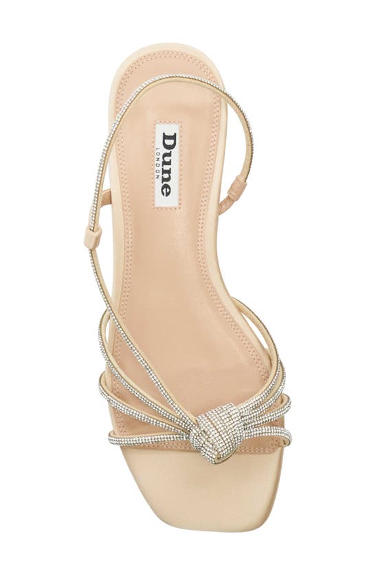 Dune London Nyas Slingback Sandal In Mink