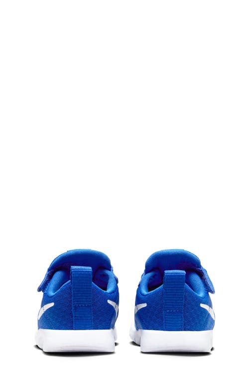 Shop Nike Kids' Tanjun Ez Sneaker In Game Royal/white/white