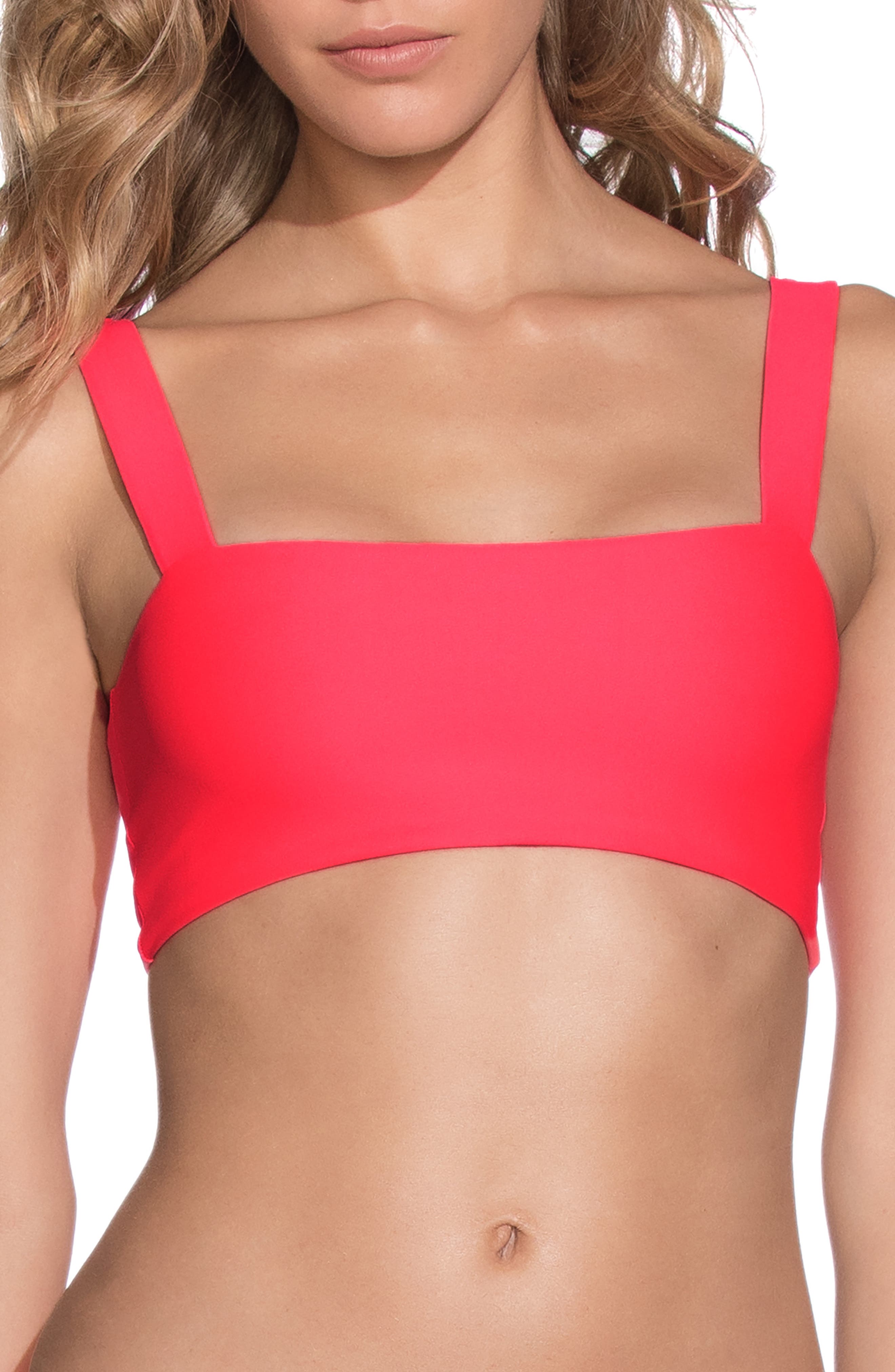 Maaji Samba Dazzling Four Way Bikini Top, Red