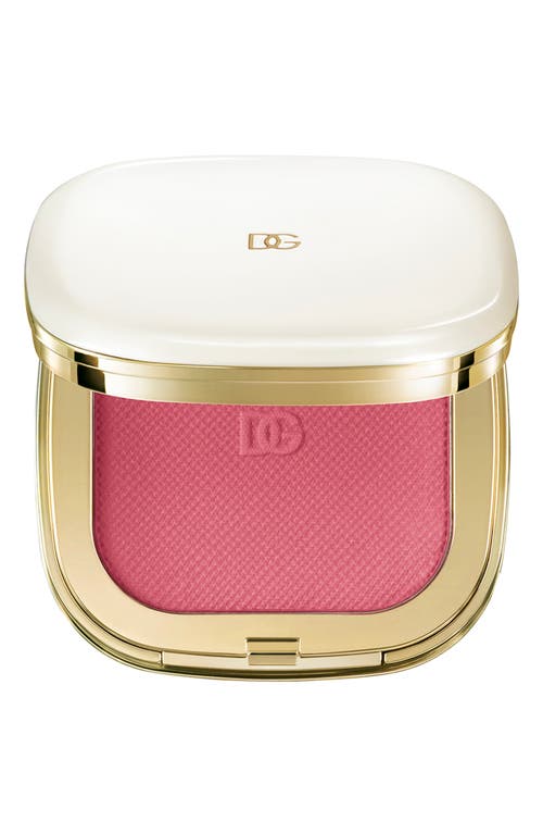 Dolce & Gabbana Dolce&gabbana Cheeks & Eyes Match Lasting Blush & Eyeshadow Powder In Cheerful Pink