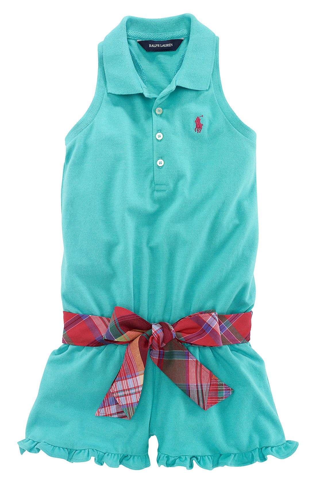 Ralph Lauren Polo Romper (Toddler) Nordstrom