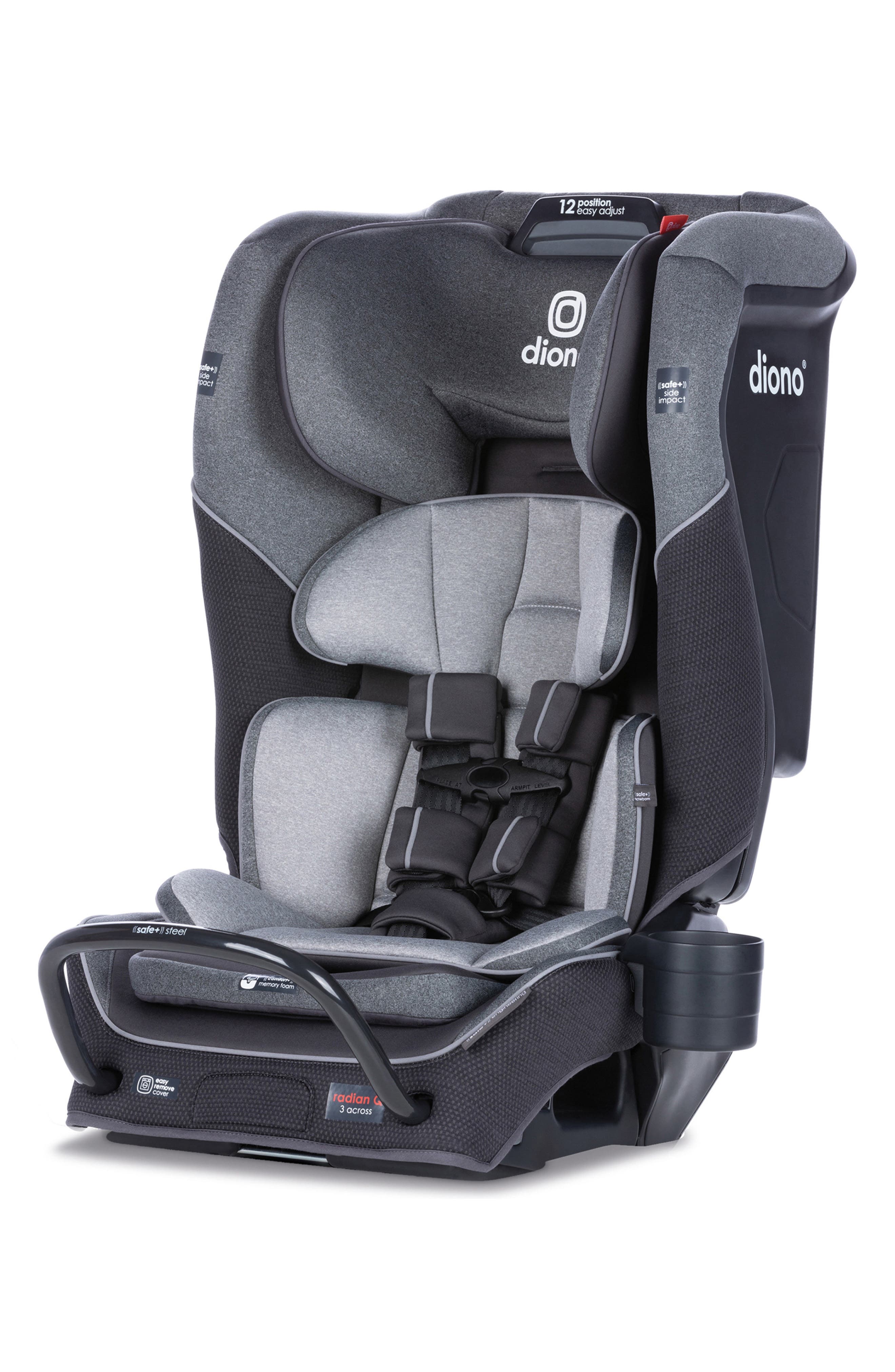 Diono radian(R) 3QX All-in-One Convertible Car Seat in Gray Slate