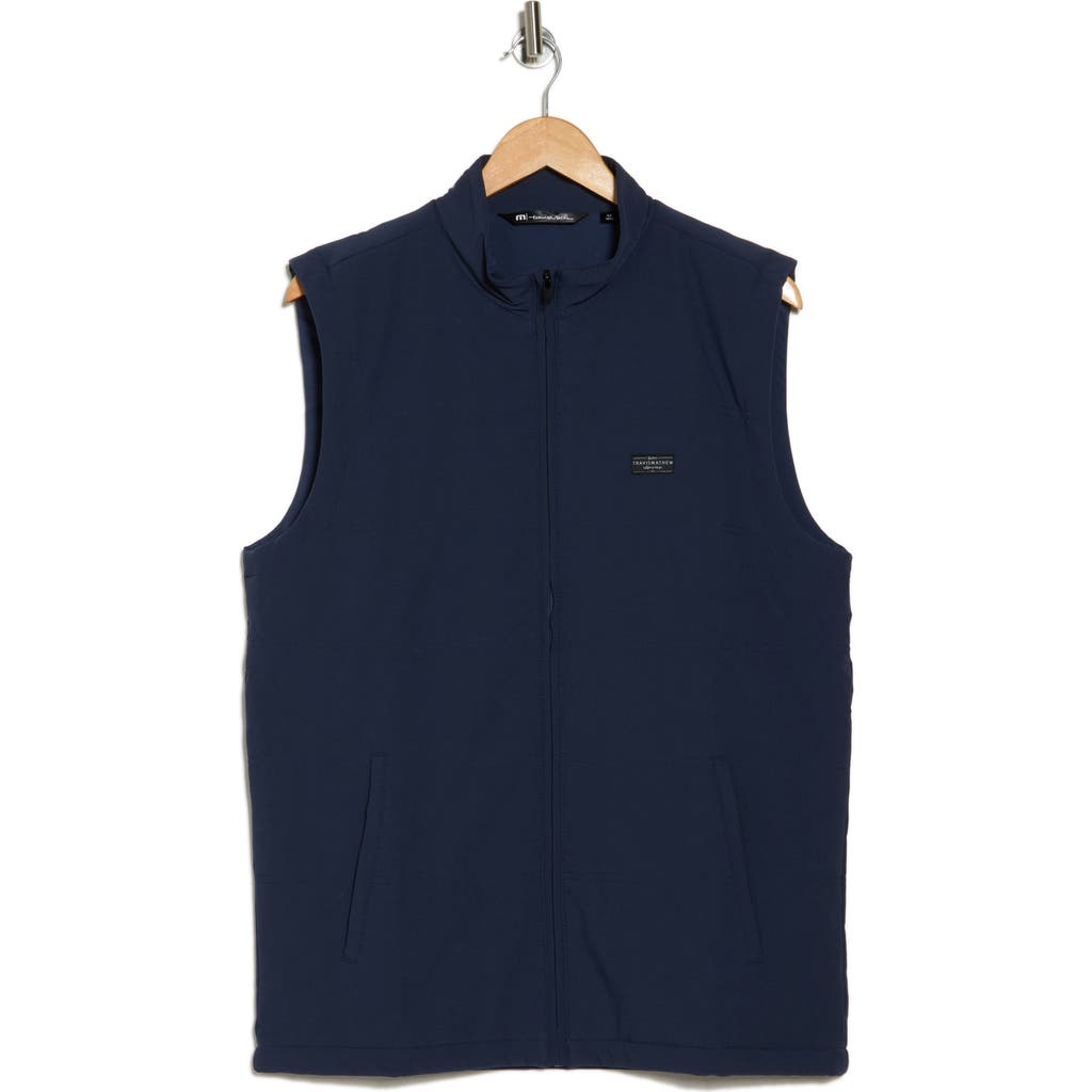 Travismathew Seaboard Vest In Mood Indigo