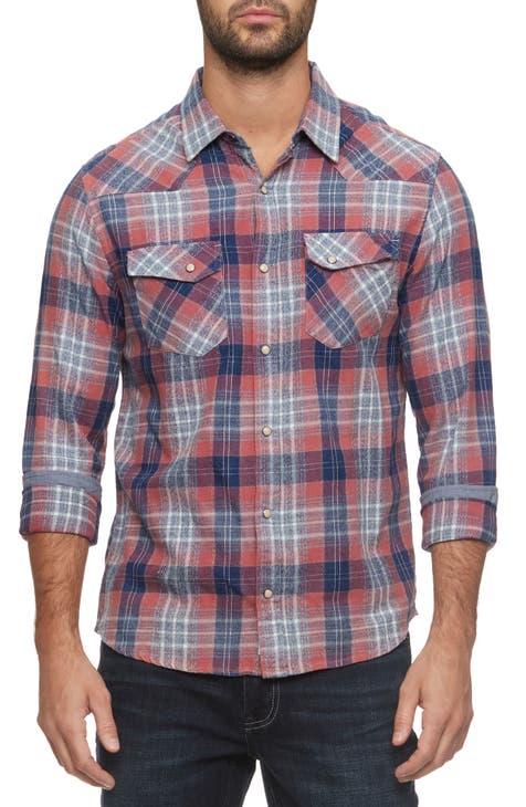 STONE BLUE - Portland Flannel Shirt