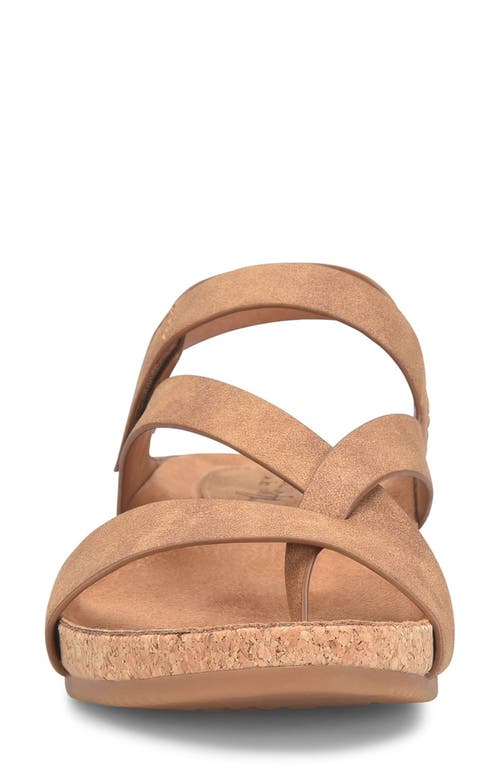 Eurosoft Gianetta Ankle Strap Sandal In Brown Suede