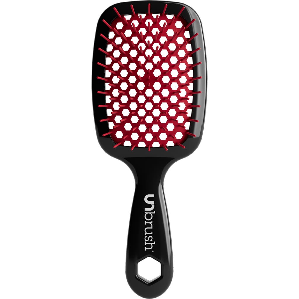 Unbrush Detangling Hair Brush Pastel Collection In Canyon Red
