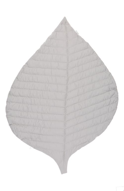 Toddlekind Organic Cotton Leaf Play Mat in Stone at Nordstrom
