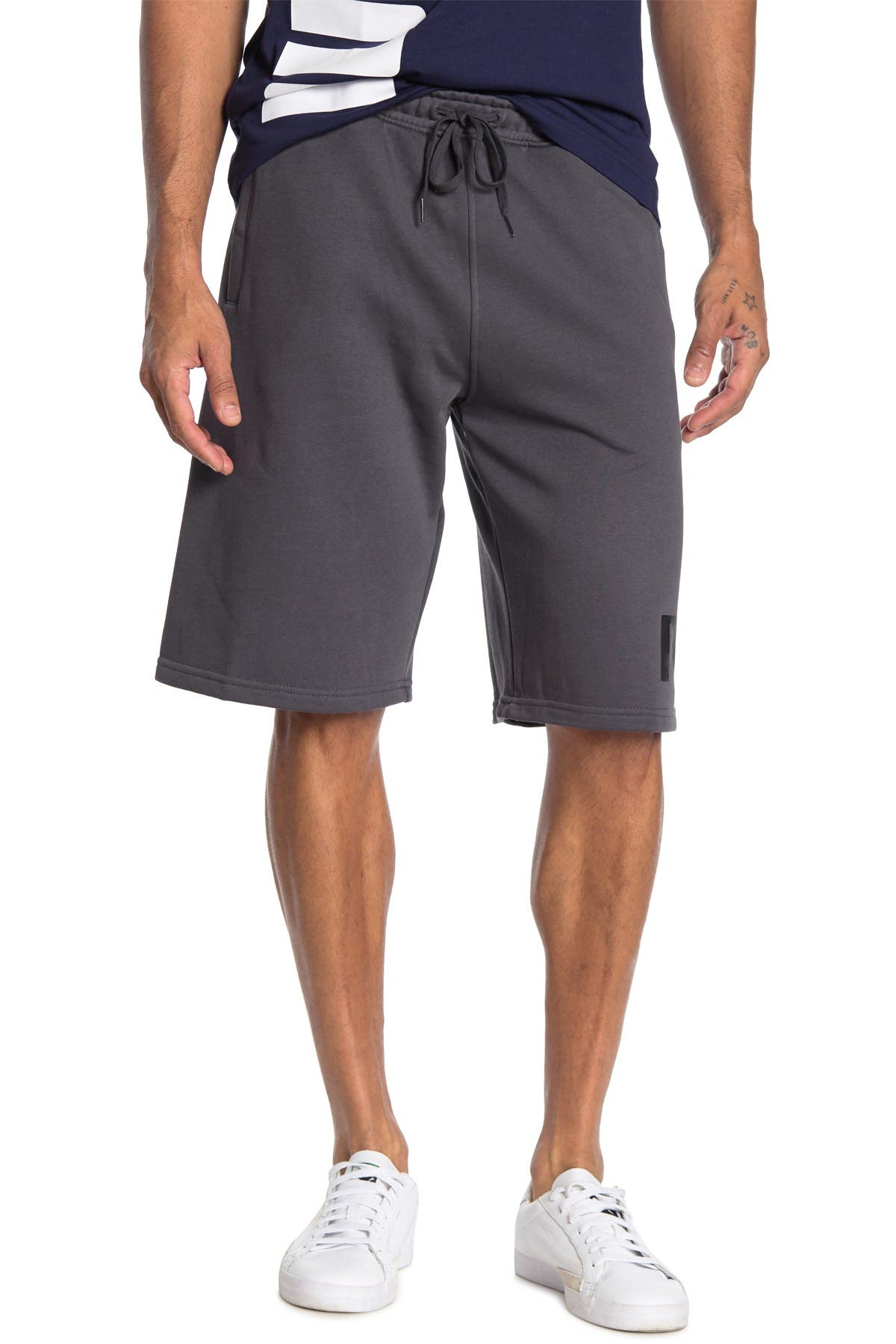 puma fleece shorts