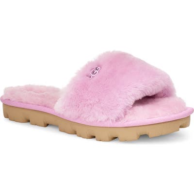 UGG Cozette Genuine Shearling Slide, Pink