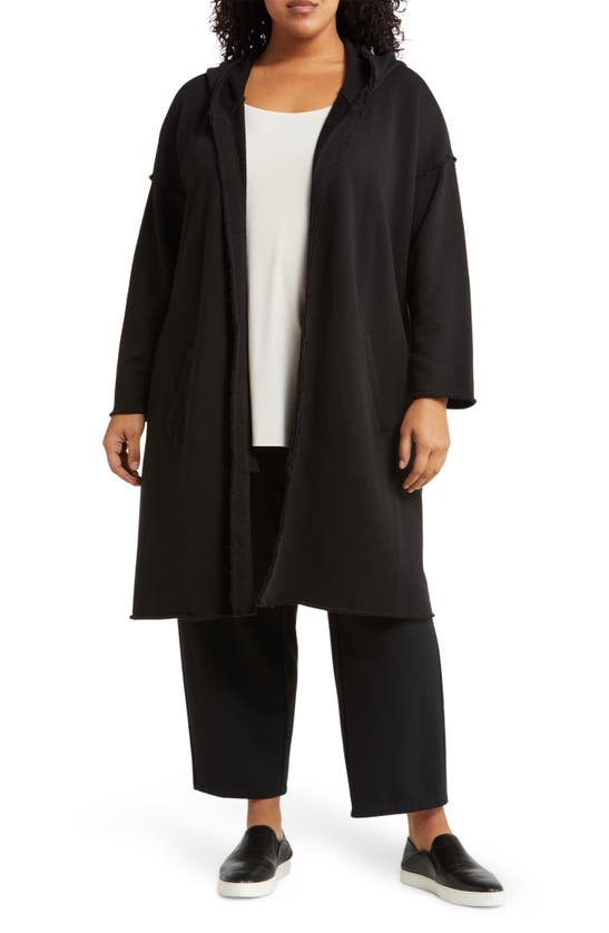 eileen fisher hooded jacket