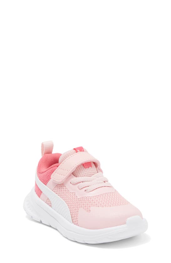 Puma Kids' Evolve Mesh Sneaker In Almond Blossom- White