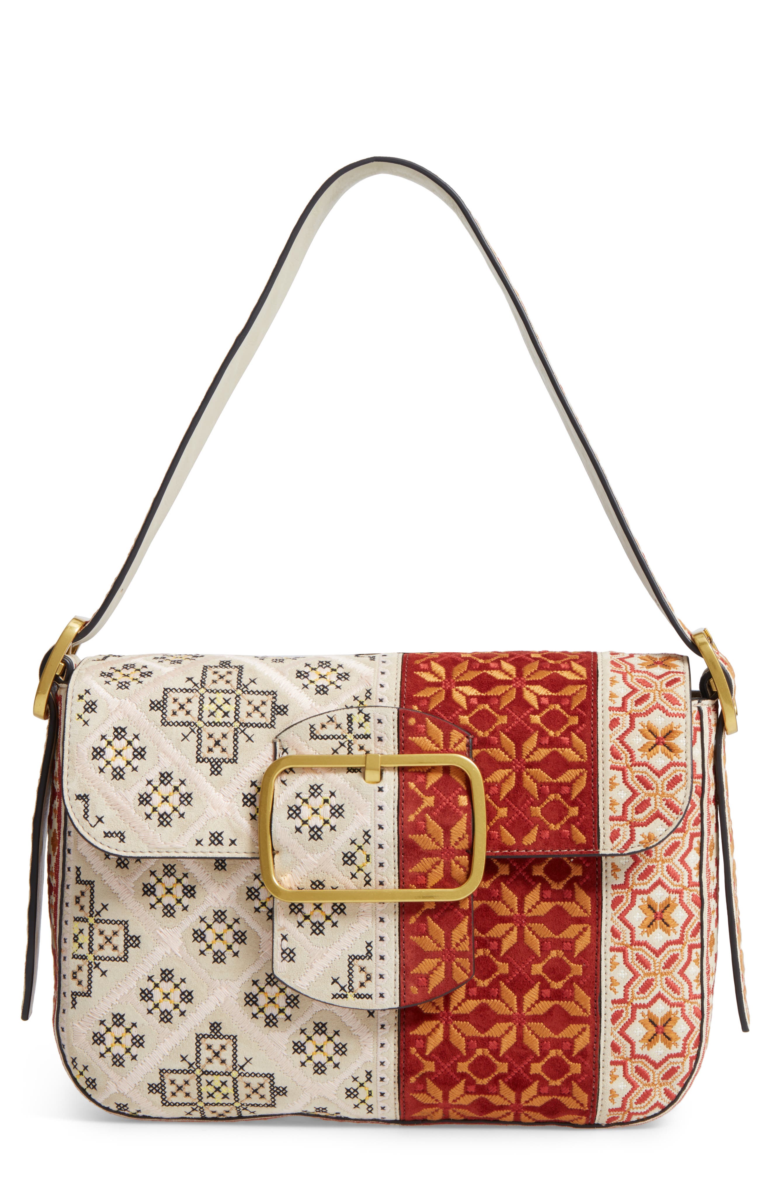 tory burch embroidered bag