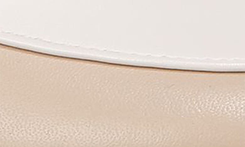 Shop Naturalizer Adiline Bit Platform Loafer In Tan/ White Leather