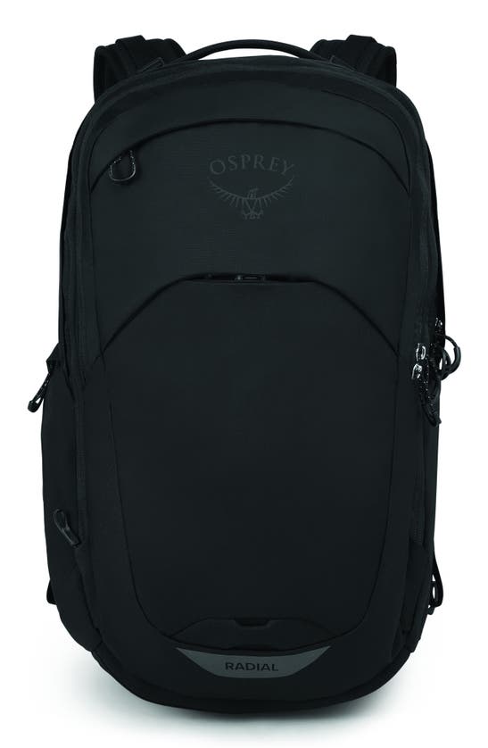 Osprey Radial Bike Commute Backpack In Black
